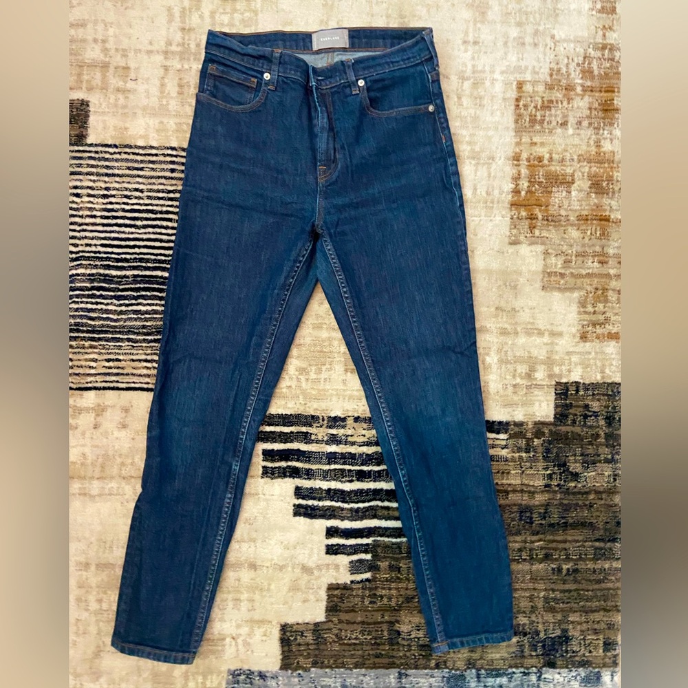 Everlane straight high wasted Jean